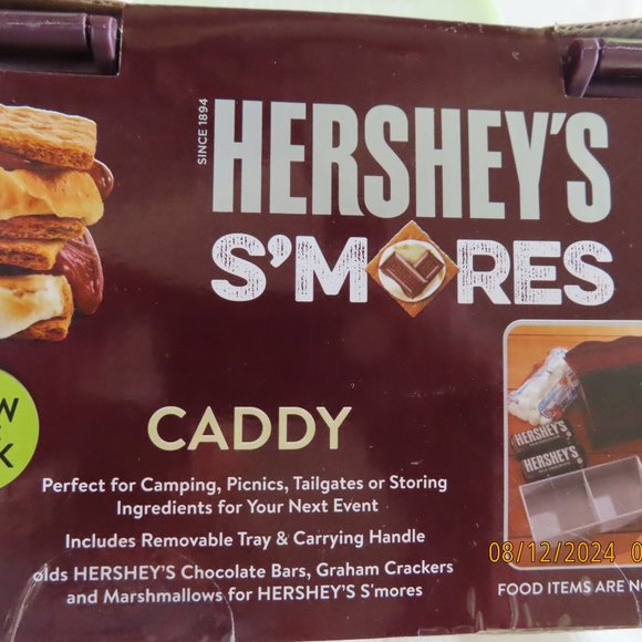 Hershey's Chocolate S'Mores Caddy Carry Case Camping Storage Tackle Box GLOW IN - Picture 5 of 10